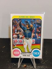 2022 Wander Franco Topps Now and Then Baseball #NAT-13 Tampa Bay Rays