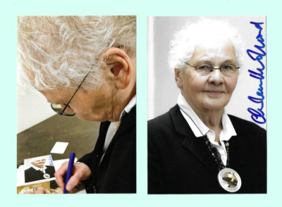 Chr. Nüsslein-Volhard Nobelpreis 95 persönlich ges Foto 10x15 original Autogramm