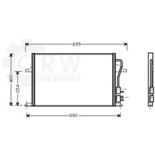 Condensateur Ford COUGAR