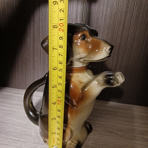 Vintage Erphila Weiner Dachshund Dog Teapot Made In Germany - Picture 15 of 16