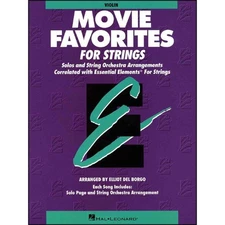 Essential Elements Movie Favorites For Strings, Violin Book (Parts 1/2), Violin