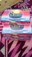 TDK 120 8MM MP PREMIUM set Of 7 Unopened