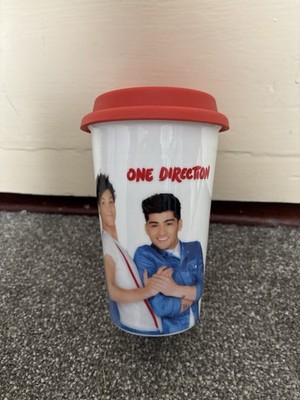 One Direction Official Merchandise Travel Mug Cup 2014 Excellent Condition