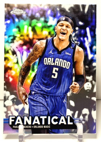 Paolo Banchero #FAN-13 2025 Topps Chrome Fanatical card