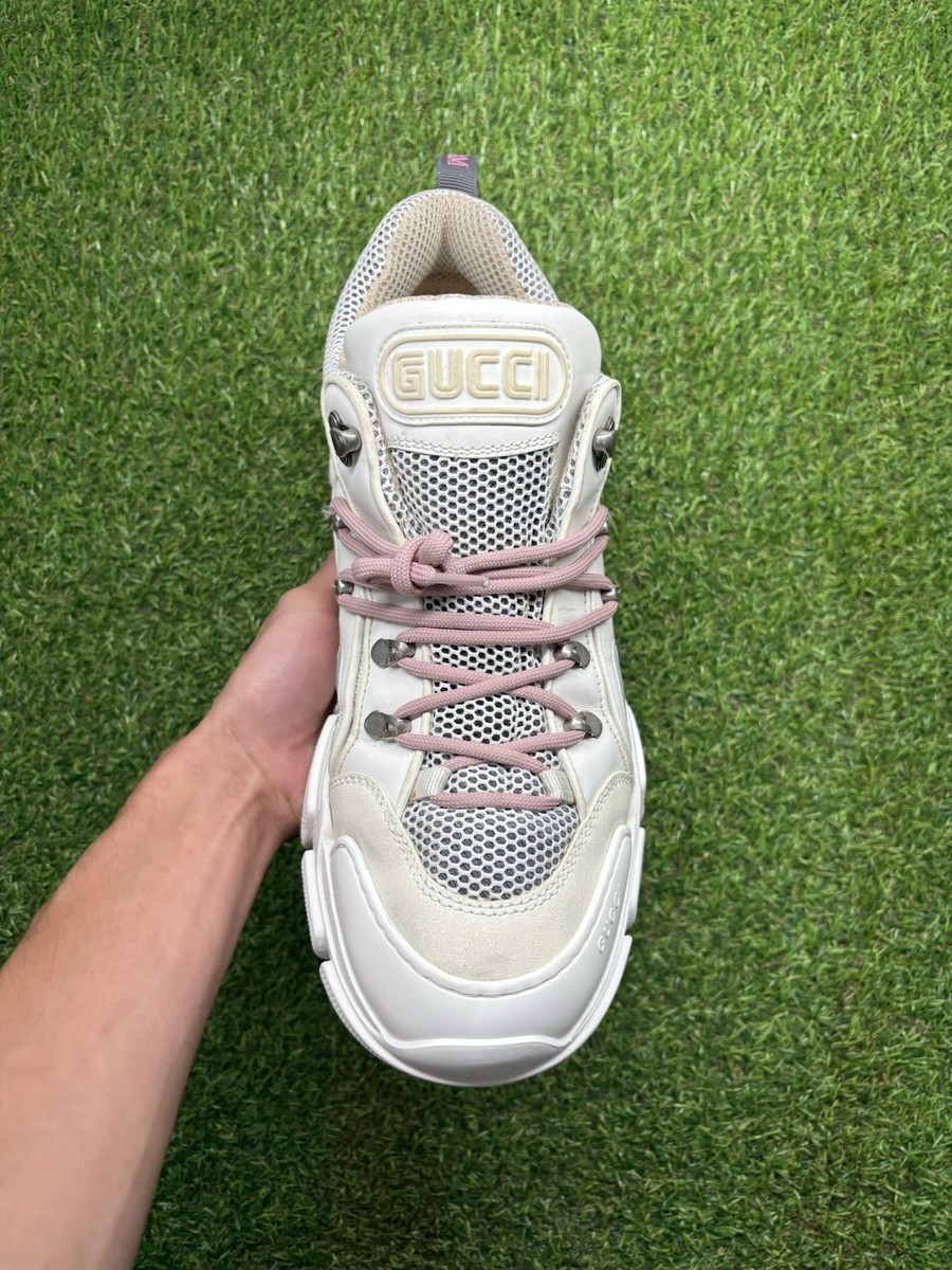 Size 12G (12.5 US) - Gucci Flashtrek SEGA ' White, Beige ' | GREAT
