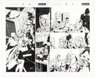 Bagley MIGHTY AVENGERS 10 pgs 10 & 11 IRON MAN DR DOOM SENTRY STUCK IN PAST WOW — photo 1