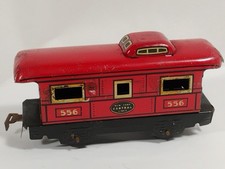 VINTAGE MARX O SCALE TRAIN TIN NEW YORK CENTRAL LINES CABOOSE 556
