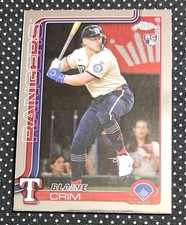 2025 Topps Chrome Update - Blaine Crim (RC) - #USC83