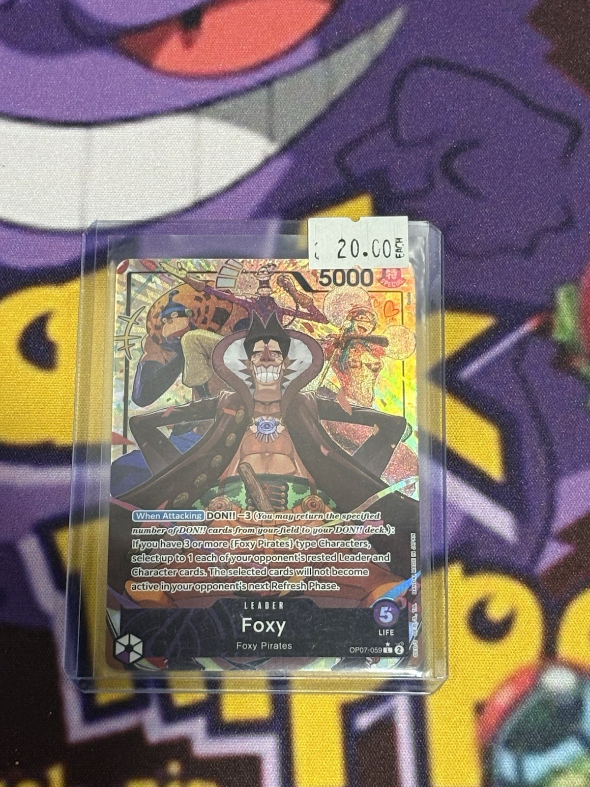 Foxy (059) (Parallel) OP07-059 500 Years in the Future Foil