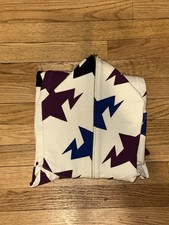 Bape Sta Star Full Zip Hoodie White Purple NIGO Size Small [S]