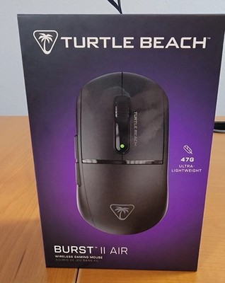  NEW Turtle Beach - Burst II Air Ultra Lightweight Wireless Gaming Mouse - BLACK