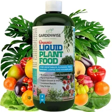 Organic Liquid Plant Food | All Purpose Fertilizer for Indoor & Outdoor Plants