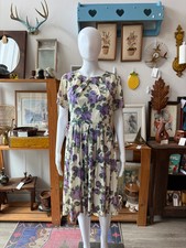 50s Floral Tea Party Dress