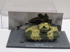 Collezione DeAgostini 78 carri armati M2 Bradley IFV - ruota da - scatola con crepa