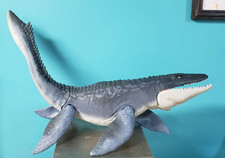 Jurassic World Real Feel Mosasaurus 28  Sea Dinosaur Monster, JP 2017 Mattel