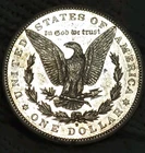 1887-s Morgan Silver Dollar Brilliant Uncirculated Slight Cameo & Mirrors