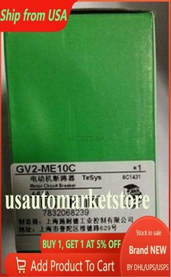New Telemecanique Circuit Breaker Schneider Motor GV2ME10C GV2ME10C 4-6.3A Plc