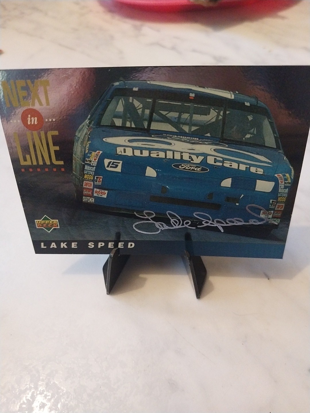 1995 Upper Deck - Next in Line Lake Speed #117