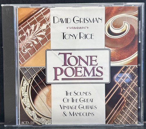 David Grisman/Tony Rice - Tone Poems - Acoustic Disc CD VG++ FOLK/BLUEGRASS 1994