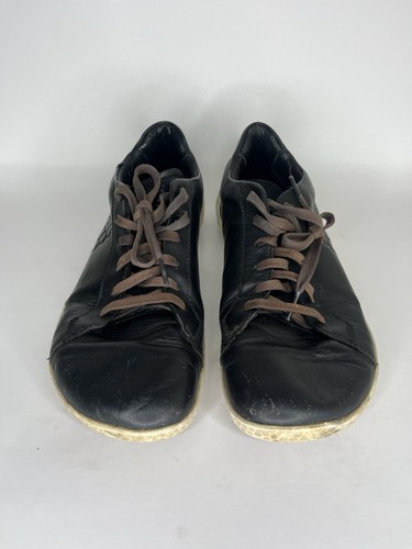 Vivobarefoot Oxfords Schnürschuhe Minimalistisch Herren Gr. 42 Komfortschuhe Schwarz Leder - Bild 6 von 16