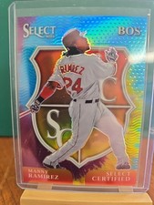 Manny Ramirez 2025 Select Baseball Certified Tie Dye Prizm /25 Red Sox T