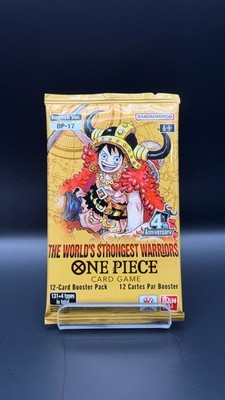 ONE PIECE OP-17 CARD GAME    The World's Strongest Warriors TCG Booster Pack
