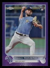 2022 Topps Chrome Update Purple Refractors #USC104 Tommy Romero