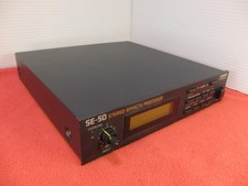 Boss Vintage Stereo Effects Processor SE-50 Very Good New Battery / SpeedPak