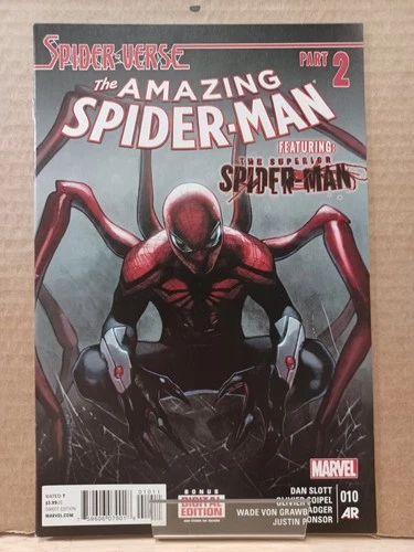 Amazing Spider-Man #10 Spider-Verse 2015 Marvel 1st Spider-Punk  VF/NM [M1]
