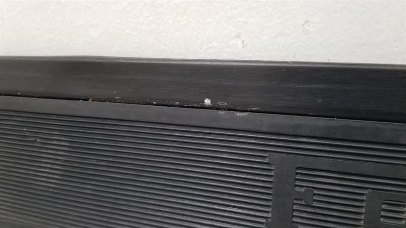 1990 FERRARI TESTAROSSA OEM RIGHT PASSENGER SILL PLATE UNDER DOOR MOULDING