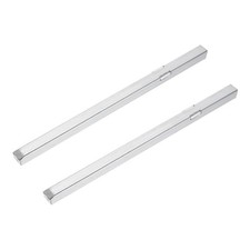 2Pcs Door Knob Spindle, 150mm Spare Door Handle Spindle Bar Replacement, Silver