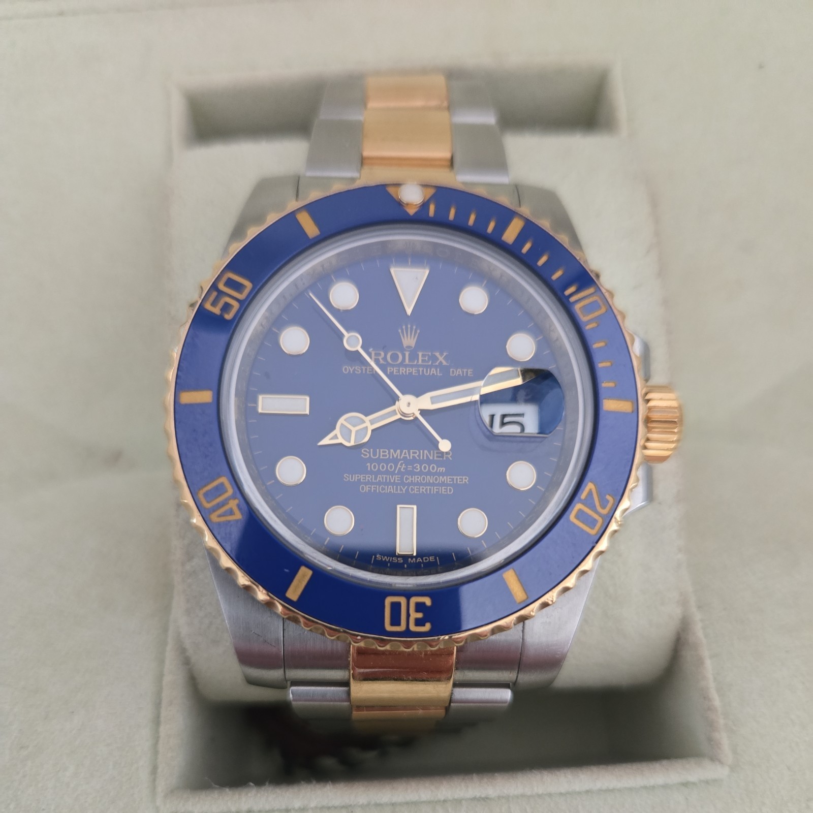 Rolex Submariner Blue Men's Watch - 116613LB