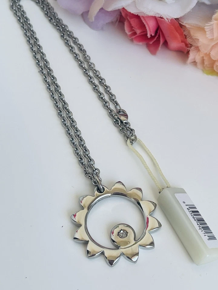 Collana Morellato Sole ☀️ Con castone E Diamantino - Immagine 3 di 4