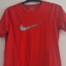 Nike Dri-FIT Jungen T-Shirt Rot XL Polyester ...