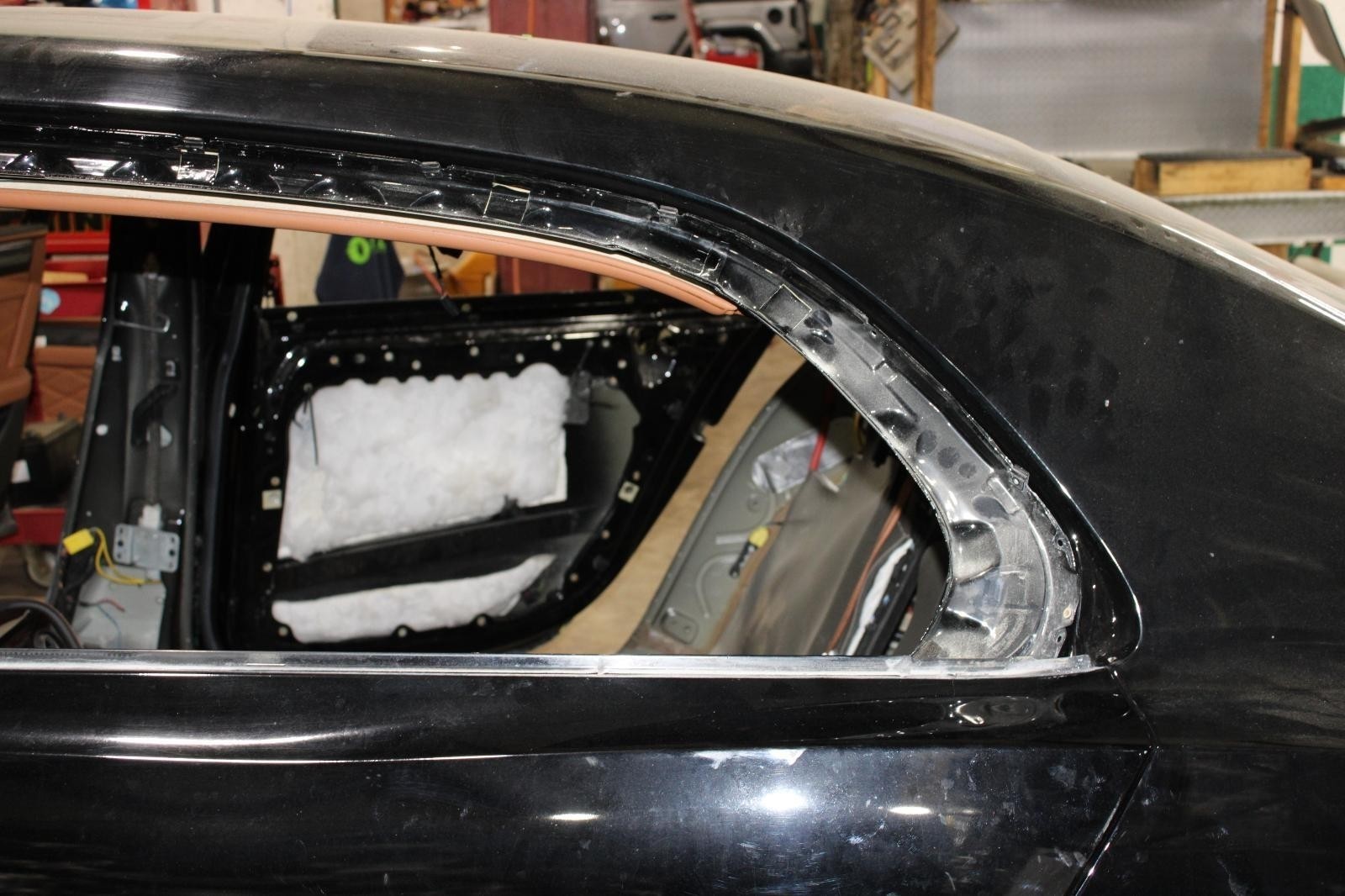 Bentley Flying Spur 2014-2018 Rear Left Door panel Black
