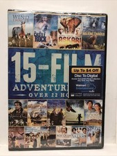 15-Film Adventure Pack DVD, 2012, 3-Disc Set BRAND NEW