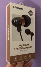 Polaroid Premium Stereo Earbuds W/ Deluxe Case