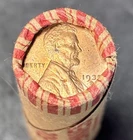 ROLL OF OLD PENNIES-BU 1935-d-1919-s Old Un Searched Roll From Estate!!
