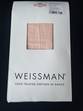 Weissman Girls Child Size Small SC Tights Ballet Pink New NIP Footed Dance