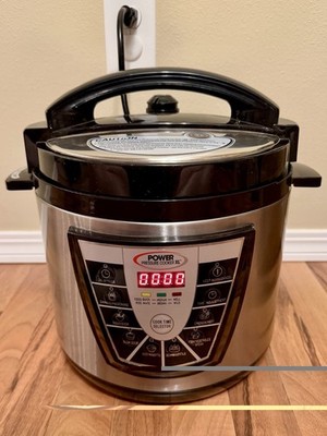 Power Pressure Cooker XL 6 Quart PPC770 Stainless Steel Multi-Cooker