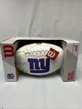 Isaiah Hodges Autographed New York Giants Wilson Logo Football Beckett Witnessed