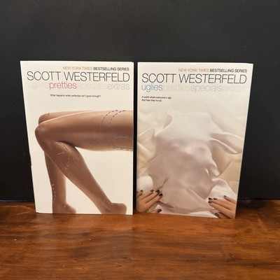Scott Westerfeld Uglies & Scott Westerfeld Pretties Book Lot (2) PB