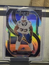 2024 Panini Select - Premier Level Dion Dawkins #152 Silver Prizm Die-Cut
