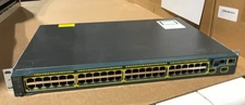 CISCO Catalyst 2960-S Series 48 Poe+ 10G Network Switch WS-C2960S-48TS-S