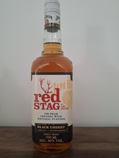 Whisky red Stag by Jim Beam infused with Natural Flavors Black Cherry 700 ml