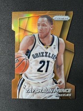 2014-15 Panini Prizm Orange Die-Cut Prizm /139 Tayshaun Prince #142