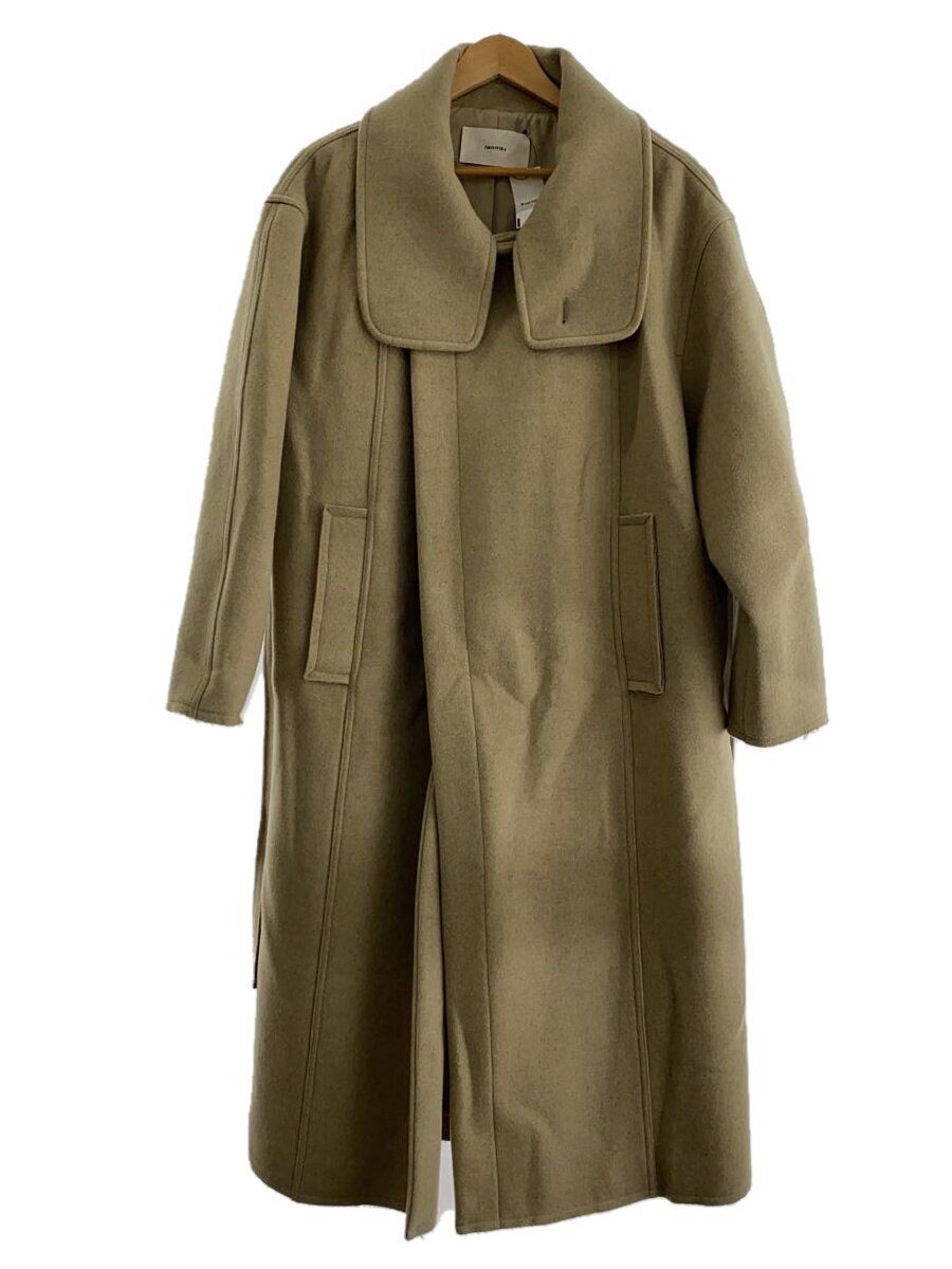 ALTRA LIFE’s Other cappotto lungo 24AW collo alto lana 36 cammello tinta unita 1232004