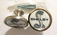 Shelby Cabinet Knobs, Shelby Mustang Logo Cabinet Pulls / kitchen knobs, Ford