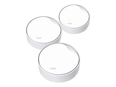 TP-Link DECOX50(3PACK) AX3000 Mesh Wi-Fi 6 System 3-Pack