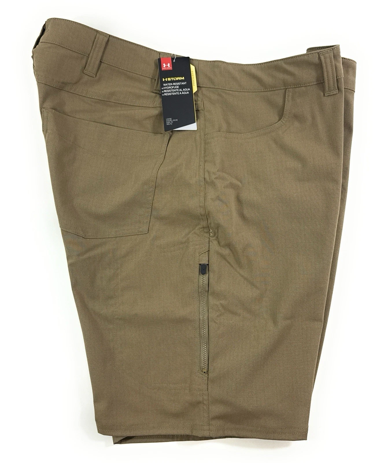Under Armour Mens Storm Covert Ripstop Shorts Size 42 Tactical Gorpcore Khaki